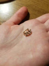 Pendiente de Clip de hoja de oro para mujer, sin Piercing, Puck Rock, Vintage, cristal, joyería