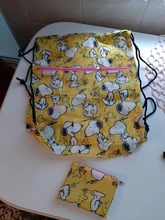 Disney pañal de dibujos animados bolsa impermeable Mickey impresión mochila portátil plegable bolsa de viaje