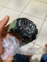 Marca SMAEL de los hombres de moda impermeable cronómetro reloj de cuarzo analógico de deporte para hombre relojes casuales reloj Digital hombre Relogio Masculino