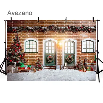 Avezano Photography Background Winter Snow Christmas Tree Retro Brick Wall Gift Decoration Backdrops Photo Studio Photo Prop
Avezano Photography Background Winter Snow Christmas Tree Retro Brick Wall Gift Decoration Backdrops Photo Studio Photo Prop