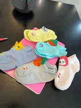 Calcetines finos de algodón para niños y niñas, calcetín de 1 a 7 años, barco de algodón, transpirable, tobillero, 5 par/lote