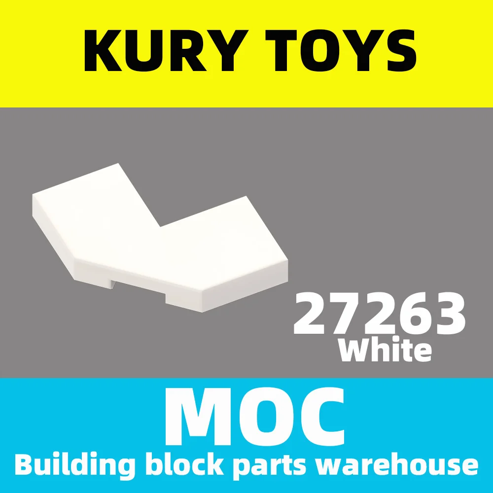 Kury Toys DIY MOC For 27263 Building block parts For Tile, Modified Facet 2 x 2 Corner with Cut Corner For Modified Plate
Kury Toys DIY MOC For 27263 Building block parts For Tile, Modified Facet 2 x 2 Corner with Cut Corner For Modified Plate