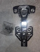 AOBT-bisagra de acero inoxidable para puerta de armario, amortiguador de bisagras hidráulicas, Cierre Suave, 1 Uds.