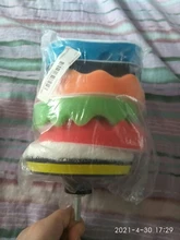 Almohadilla de pulido para coche, almohadilla de esponja de pulido para coche, adaptador de taladro abrasivo, accesorio de herramientas de encerado, 3, 5, 6 y 7 pulgadas, 7 Uds.