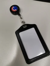Tarjeteros de alta calidad con dos tipos de nombre, tarjeta bancaria, autobús, identificación, soporte de identificación, suministros de oficina para estudiantes y escuela, 619
