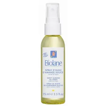 BIOLANE Spray sweet almond oil-75 ml
BIOLANE Spray sweet almond oil-75 ml