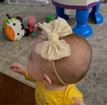 Warmom bebé niñas Bowknot diadema de nailon recién nacido elástica dulces sombreros de Color de pelo anillo niño niños pelo regalo de anillo
