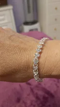 Pulsera de oro rosa de Color plateado para mujer, colgante de corazón de cristal, pulsera de mujer, joyería fina de Boda nupcial, regalo