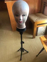 Soporte de trípode ajustable para maniquís, soporte para pelucas, exhibición de pelucas, rotación de aluminio, para Estilismo de peluquería de viaje