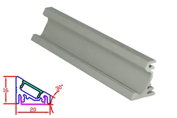 Duct aluminum Led Bar profile anodized angular Corner curved 30 degree for Led Strip 1 meter
Duct aluminum Led Bar profile anodized angular Corner curved 30 degree for Led Strip 1 meter