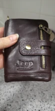 Vallet-cartera de piel auténtica para hombre, monedero pequeño, tarjetero, portatarjetas, portafolio, Portomonee, nuevo