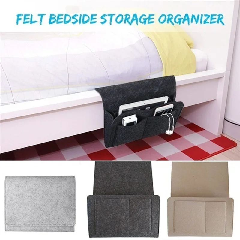 Multifunction Bedside Storage Bag Organizer Sofa Organizer Pockets Book Computer Felt Bed Holder Pockets Felt Bag
Multifunction Bedside Storage Bag Organizer Sofa Organizer Pockets Book Computer Felt Bed Holder Pockets Felt Bag
