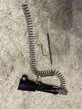 Adaptador de pistola de clavos con cadena de puntas de tornillo automático, taladro eléctrico, herramienta de carpintería, accesorio de Taladro Inalámbrico, 1 ud.