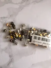 Pulseras de cuerdas de cuero para hacer joyas, tapas de borla con punta final, con hebilla, 3, 4, 5, 7, 8, 10mm, cuentas engastadas de cierre, 50-100 Uds.