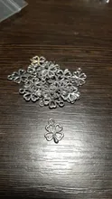 Dijes colgantes de trébol para fabricación de pulseras, TRÉBOL DE LA SUERTE de Color plata antigua, joyería artesanal, amuletos de la suerte, 20 Uds.