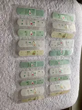 Tirita de dibujos animados Kawaii para niños y 20 piezas, adhesivo de decoración portátil para exteriores, vendas, botiquín de primeros auxilios