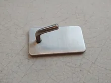 Gancho de pared de acero inoxidable, autoadhesivo, para cocina, baño, baño, bola, bolsa para llave, percha de almacenamiento, soporte para colgar