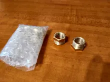 Brass Hex Bushing Reducer Pipe Fitting 1/8 1/4 3/8 1/2 3/4 F to M Threaded Reducing Copper