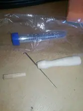 20 unids/set agujas de coser 3 tamaños agujas de fieltrar Artesanato de Pocked agujas conjunto de bricolaje herramientas con mango de madera