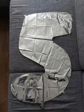 Globos de aluminio de Número Rojo, accesorios de decoración de feliz cumpleaños, bodas, 1 Uds., oro/plata/Rojo/negro/azul/rosa