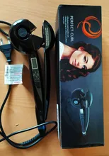 Rizador de pelo automático para mujer, rizador de pelo mágico LCD, rizador de pelo con Herramienta de Peinado de onda, calentamiento de cerámica