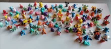 Figuras de acción de Pokémon para cartas, 2,5-3cm, 144 modelos diferentes, 24 unidades/bolsa, coleccionables