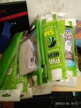 Red de pesca Soluble PVA de 5m, alimentador de relleno de medios, trampa para cebo, bolsa de protección, red de pesca 62KF