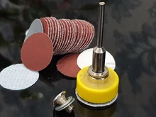 Abrasives Polishing-Tools Sanding-Discs NEWONE 25mm 100pcs/Set Hook Loop for Backer-Plate