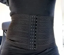 Faja de cintura de entrenamiento para mujer, corsé moldeador de cuerpo de acero, banda de posparto Sexy, corpiño, correa de modelado