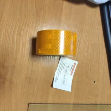 Adhesivo reflectante prismático, cinta de visibilidad para camión y remolque