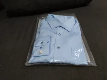 Camisa de vestir de fibra de bambú para hombre, Camisa ajustada de marca, informal, con botones, de mantenimiento fácil, Formal, azul cielo, 2020
