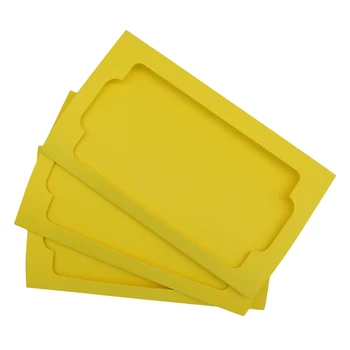 Set of triple cards with rectangular figured window 3 PCs art. CARD3 (F) (210 sunny yellow)
Set of triple cards with rectangular figured window 3 PCs art. CARD3 (F) (210 sunny yellow)