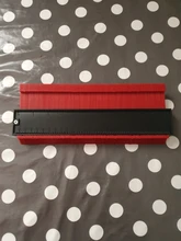 Calibrador de contornos irregulares de azulejos, regla de arco de plástico para medición de curvaturas y laminado de azulejos, plantilla manual de perfil de contorno de 12/14/25cm