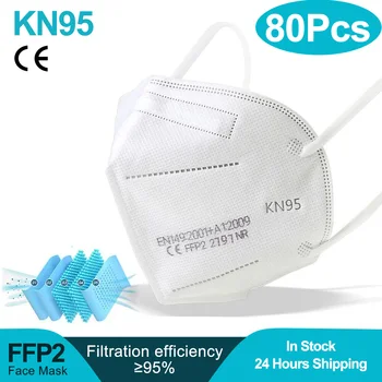 80PCS FFP2 Protective face mask KN95 facial masks filter maske Mouth mask FFP2mask KN95mask mascaras mascarillas ventilatio Mask
80PCS FFP2 Protective face mask KN95 facial masks filter maske Mouth mask FFP2mask KN95mask mascaras mascarillas ventilatio Mask