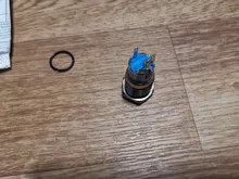 Zusen-Interruptor de botón momentáneo con bocina iluminada, 19mm, ZS19F-11DT/G/12V/N con bocina iluminada