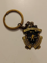 Juego CS ir medalla llavero de Metal colgante contador de collares huelga llavero de la joyería de los hombres los Fans, regalo de recuerdo de las mujeres gargantilla