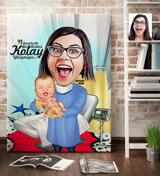 Personalized Women 'S Obstetrics and gynecology Specialist Cartoon Canvas Table (70x100 cm.) 1
Personalized Women 'S Obstetrics and gynecology Specialist Cartoon Canvas Table (70x100 cm.) 1