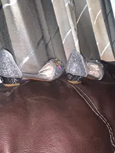 Zapatos de piel de diamante con brillo cristalino de Cenicienta para niña, calzado individual de princesa para rendimiento, tacones altos