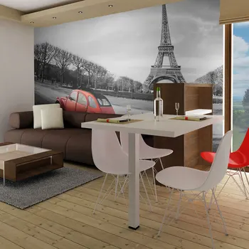 Red Wall mural-Eiffel Tower and machine-400x309 cm
Red Wall mural-Eiffel Tower and machine-400x309 cm