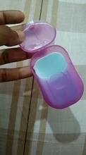 Caja de papel de jabón en caja desechable, portátil, para lavar las manos, hojas de rebanada perfumadas, Mini papel de jabón de viaje práctico, 1 caja