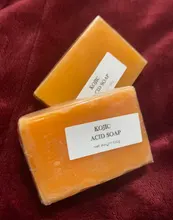 Jabón blanqueador de Ácido Kójico, cubierta negra oscura, Ácido Kójico, glicerina brillante, para cara y cuerpo, jabón blanqueador de piel