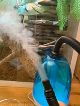 3L/4L portátil Super nebulizador silencioso anfibios vaporizador de gran capacidad para terrario para reptiles humidificador mascota suministros Lagarto