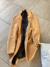 (10 colores) 2019 otoño e invierno nuevo abrigo de lana para hombre 5XL abrigo gabardina largo delgado de talla grande, chaqueta para hombre salvaje delgada de moda