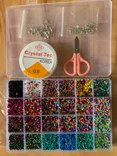 1323 Uds. Kit de cuentas de piedras preciosas irregulares con cuentas espaciadoras cierres de langosta anillos de salto elásticos para suministros de joyería DIY