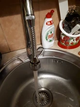 Grifo con punta de filtro giratorio de acero inoxidable, accesorios de baño de cocina, de la llave burbujeador, alargador de ducha de aireador