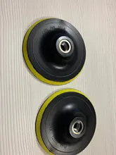 Almohadilla de respaldo de disco de lijado, 3/4/7/6/5 pulgadas, papel de lija de 125mm, placa con respaldo de gancho autoadhesivo, vástago apto para lijadora, taladro, 1 ud.