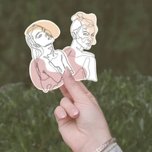 Impresión de inyección de tinta autoadhesiva de alto brillo con adhesivo trasero, papel fotográfico A4 A6