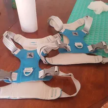 Arnés para perros reflectante ajustable, chaleco de pecho para perros pequeños, medianos y grandes, arnés protector de adiestramiento al aire libre para perros