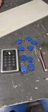 Teclado de Control de acceso RFID, lector de tarjetas EM, sistema de Control de acceso de puerta, sistema de abridor de cerradura con teclado, 125KHz