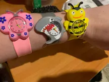 Reloj de pulsera con dibujos animados en 3D para niños y niñas, cronógrafo de cuarzo, regalo para niños